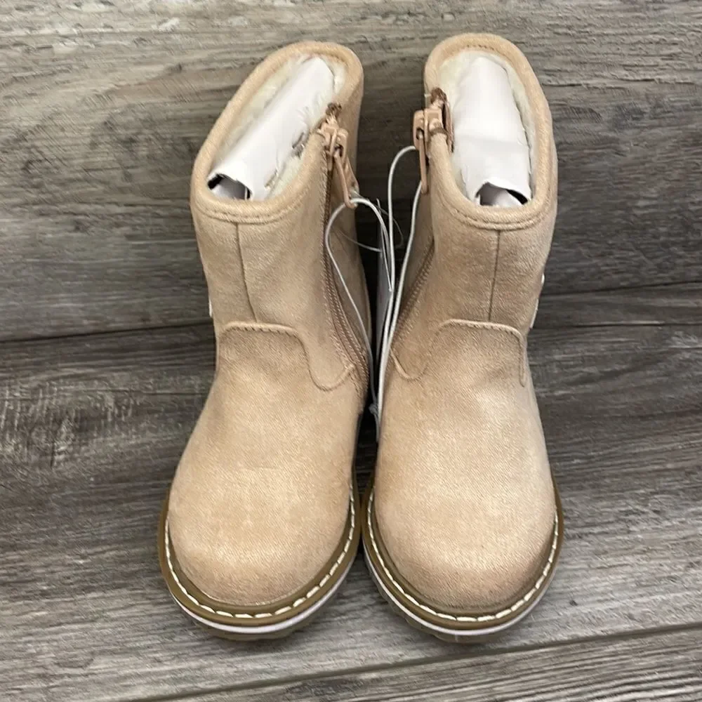 Toddler Girls' Isla Zipper Slip-On Winter Boots - Cat & Jack